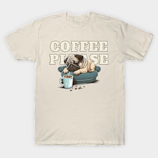 Coffee Pug T-Shirt